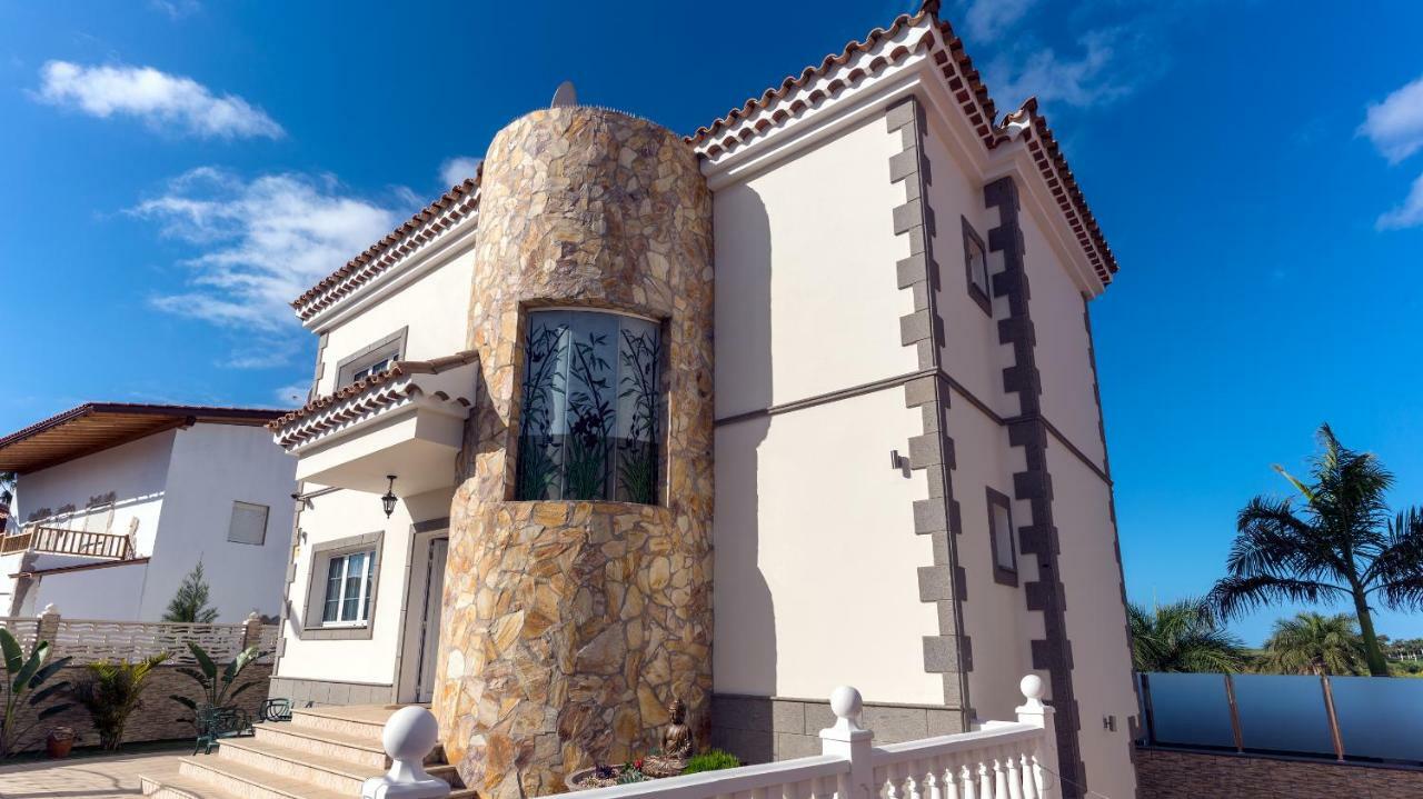 Villa, Private Heated Pool And Jacuzzi . Maspalomas  Exterior foto